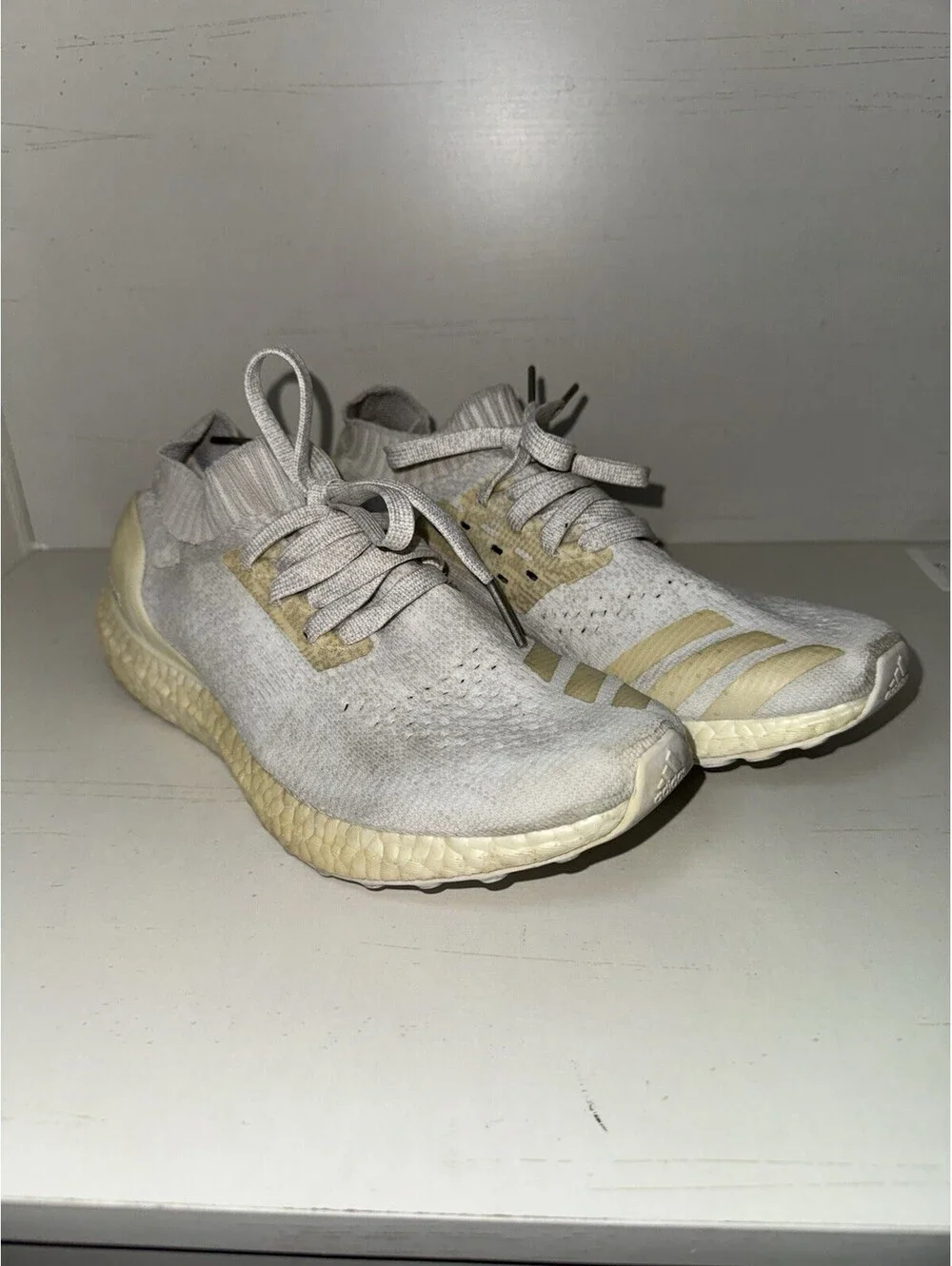 Adidas Women’s UltraBoost Uncaged White Running Shoes Sneakers Size 8.5